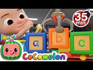 ABC Song with Building Blocks 🔤 | CoComelon Nursery Rhymes & Kids Songs