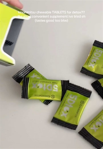 Convenient Detox with Kinohimitsu Chewable Tablets