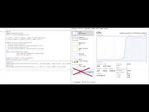 TensorFlow MNIST Training Time on CPU