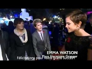 One Direction meet Harry Potter stars - vostfr
