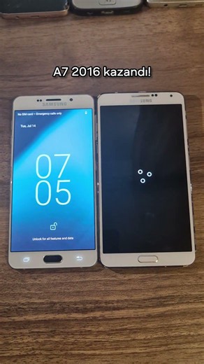 Samsung Note 3 exynos vs Samsung A7 2016 #techtok #customrom #samsung #android