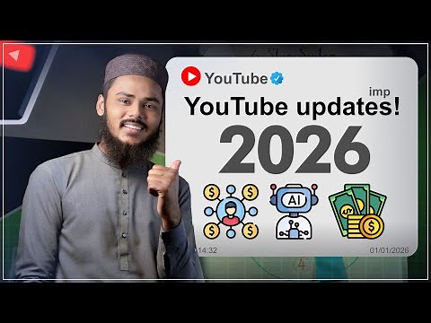 YouTube’s New Updates For 2026 | The Game Has Completely Changed in 2026 | F Guide