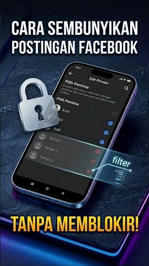 How to Hide Facebook Posts from Some Friends Without Blocking Them #smartphone #tutorial