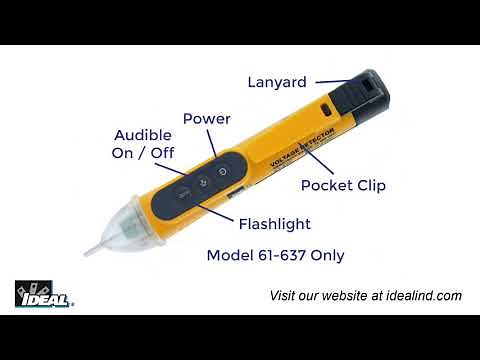 Non-Contact Voltage Testers (61-637 & 61-627) | IDEAL Electrical