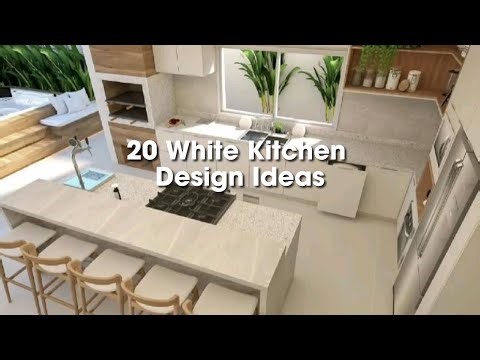 Bright, Clean, Modern: 20 White Kitchen Design Ideas