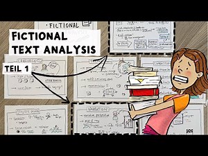 Fictional Text Analysis 1 - in Sketchnotes (Preparation & Narration)