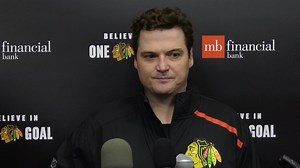 32K views · 218 reactions | Hear from new assistant coach Sheldon Brookbank on his new role with the Blackhawks, his coaching style and more after practice at MB Ice Arena. | Chicago Blackhawks | Facebook