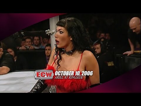(SWWE): WWE ECW 10/10/06 - Ariel at Ringside
