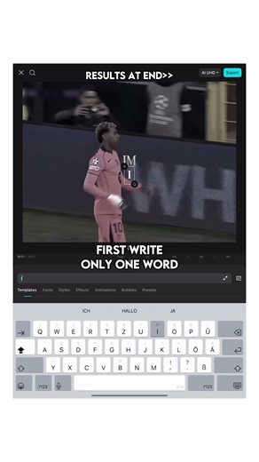 Mirror Text Tutorial CapCut