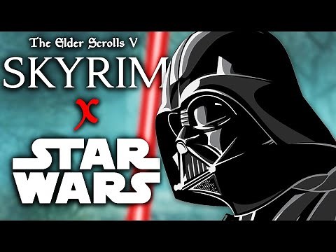I Turned Skyrim INTO Star Wars Using Mods!