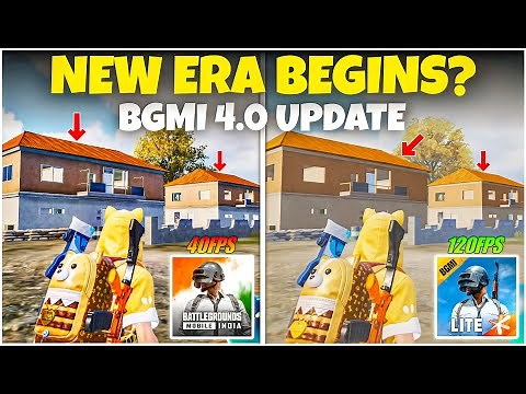 BGMI New Update NO LAG Graphics | MAX FPS Unlock on Any Low End Device | 4.0 Update BGMI.