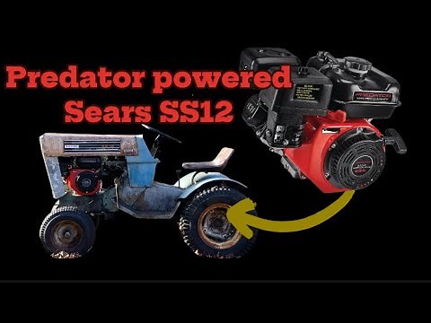 How to predator swap a Sears Lawn tractor