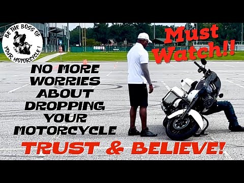 Practice This Exercise To Avoid Dropping Your Motorcycle At Slow Speeds - This Is A MUST WATCH!!!