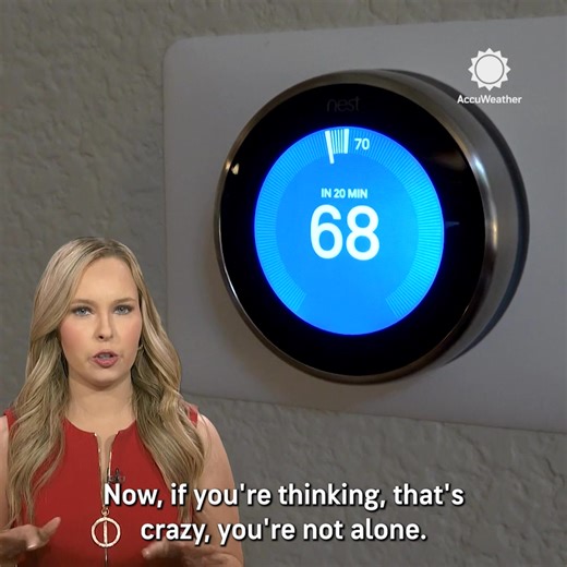 28K views · 250 reactions | What do you set your thermostat to in the summertime?  Experts say the ideal temperature for comfort & cost savings is 78°. | AccuWeather | Facebook
