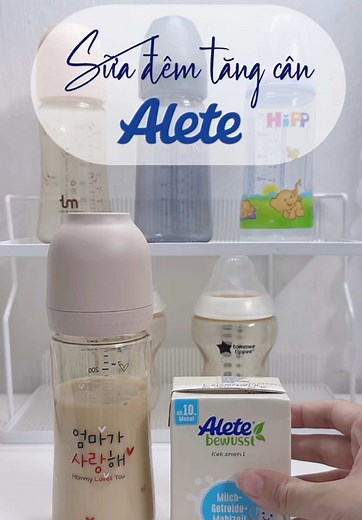 Sữa Tăng Cân Cho Bé - Đánh Giá Sữa HiPP và Alete