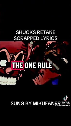 (reupload) shucks retake scrapped lyrics