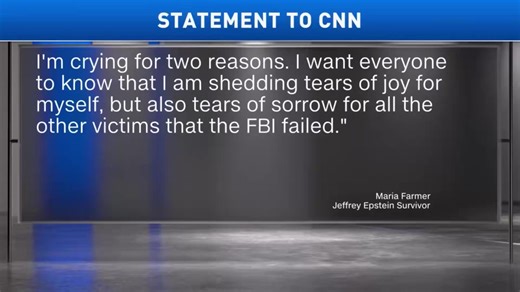 Heartbreaking vindication for Epstein survivor Maria Farmer: After nearly 30 years, newly released DOJ files confirm her 1996 FBI report about Jeffrey Epstein stealing nude photos she took of her young sisters (ages 12 & 16) for her artwork. Maria broke down in tears upon seeing the proof: “I’ve waited 30 years. I can’t believe it. They can’t call me a liar anymore.” The report also details Epstein directing her to photograph underage girls at pools — and threatening to burn her house down if sh