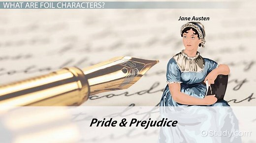 Recognizing Foil Characters in Pride and Prejudice