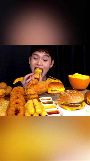 Delicious ASMR Macdo Cheesy Experience 🍟