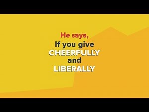 Grace in Giving