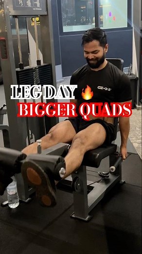"Leg Extension Machine Tutorial | Grow Your Quads"🔥💪