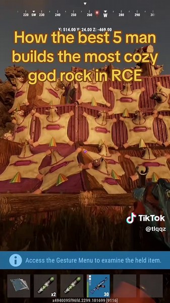 Cozy God Rock Build in Rust Console: Best 5-Man Strategy