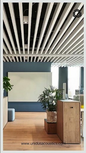 Acoustic Ceiling Baffles #architecture #architect