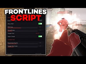 [FREE] FRONTLINES Script | Silent Aim, Aimbot, Player ESP, No Recoil, Gun Mods | PC & MOBILE
