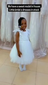 Little bride dresses with very nice complimentary accessories like tiara,basket and bouquets are available in store, order for your little princess today. Reach out to us now on 2349024227256 Lagos Showroom: 8 Ajayi Aina street, by Deeper Life Church ,Ifako Gbagada, Lagos. Pickup available in UK #littlebride #hadassahbridals #bridalaccessoriesinlagos #flowergirls #littlebridebasket | Hadassah Bridals