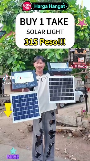 "Solar lights, zero electricity costs, environmentally friendly and br...
