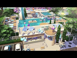 Public Pool 🌊 | The Sims 4 - Speed Build (NO CC)