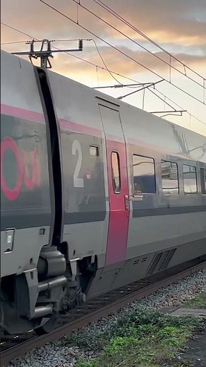 TGV inOui 7330 - Dunkerque / Paris-Gare-du-Nord en gare SNCF de Béthune !