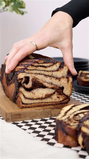Delicious Double Chocolate Milk Bread Babka Recipe