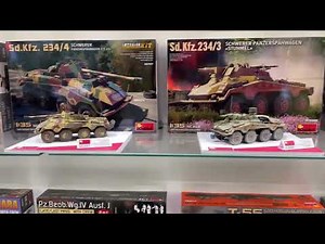 MiniArt 1/35 1/24 1:35 1:24 Plastic Models Highlights on Spielwarenmesse Toy Fairs 2024 Nuremberg