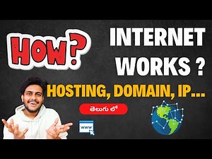 How the Internet Works ? What is Website Hosting ? Deployment || Telugu Lo || UltaHost Web Hosting