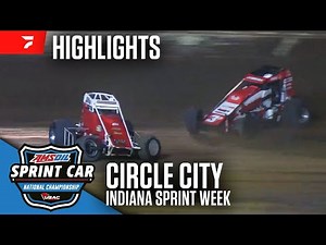 USAC Indiana Sprint Week at Circle City Raceway 7/30/25 | Highlights