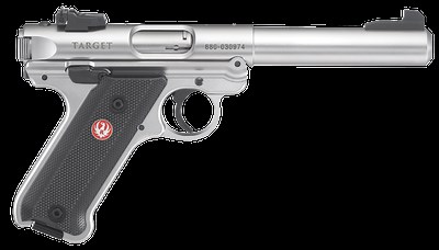 Ruger Mark IV Target Stainless .22 LR 5.5" Barrel 10-Rounds