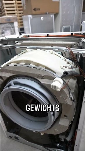 😩Bricks in the washing machine? Why is your washing machine so heavy? #washingmachine