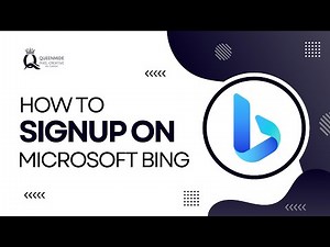 How to sign up to microsoft bing website