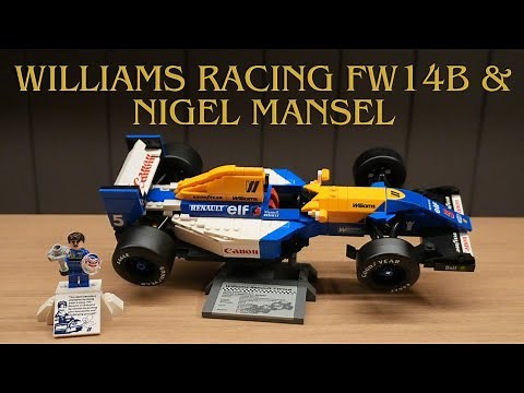 LEGO Speed Build 10353 Williams Racing FW14B & Nigel Mansel