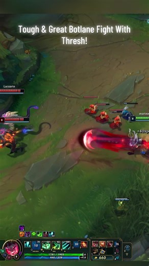Exciting Botlane Battle Features Thresh in League of Legends