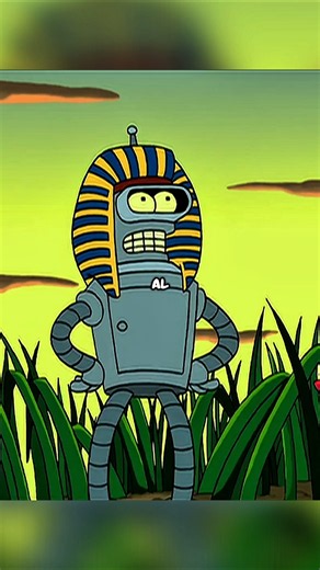 Bender engañó a los faraones🤯 #futurama