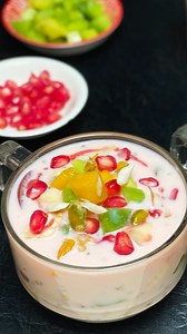 Sabudana Fruit Custard When Summer is gradually peaking and holy Ramazan month is ongoing, what can be better than having the traditional Sabudana Fruit Custard. Enjoy this yummiest Rose flavored easiest Sabudana Fruit Custard dessert in no time. Ingredients : 700 ml milk 1.5 tbs custard powder 1.5 tbs sugar (or as per taste) 1 cup water 3 tbs sabudana pearls (soaked in water for 3-4 hours) 2 tsp rose syrup (optional) 1.5 tsp basil seeds (sabja beej soaked in water) Some freshly chopped fruits (