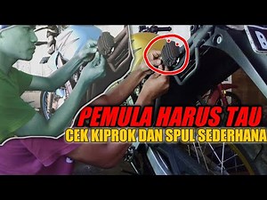 Cara Mudah Cek Kiprok Dan Spull Vixion OLD | cara cek kiprok vixion old