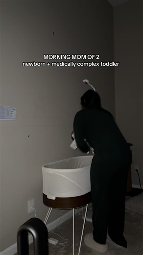 Managing a Morning Routine with a Newborn and Toddler