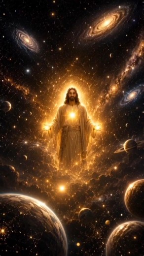 Jesus Crosses the Universe — Just to Look at You 🤍 | How Great Thou Art #Jesus #God