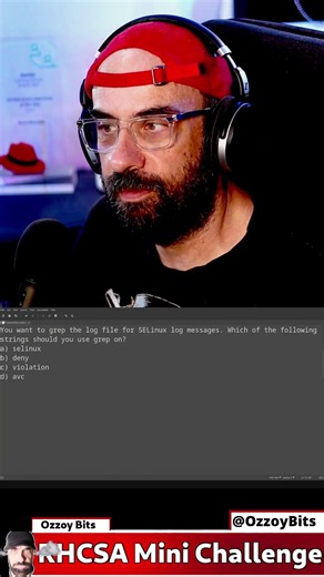 RHCSA Mini Challenge Ep6. SeLinux Event Grep?