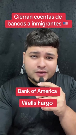 Le van a cerrar la cuentas de banco a inmigrantes en Estados unidos #bankofamerica #wellsfargo #bank #usa #bancosenestadosunidos