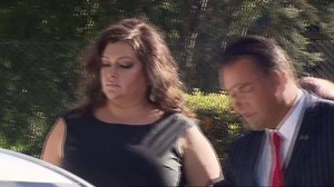 Tziporah Malkah arriving at court in Victor Harbor - she has pleaded guilty to assault charges. Report in 7 News at 4pm and 6pm. Watch on Channel 7 Adelaide or www.7plus.com.au/news #TziporahMalkah #VictorHarbor #7News | 7NEWS Adelaide