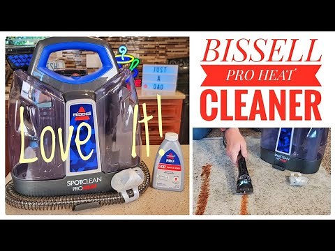 Review Bissell Spot Clean Pro Heat Portable Spot Carpet Cleaner 2694